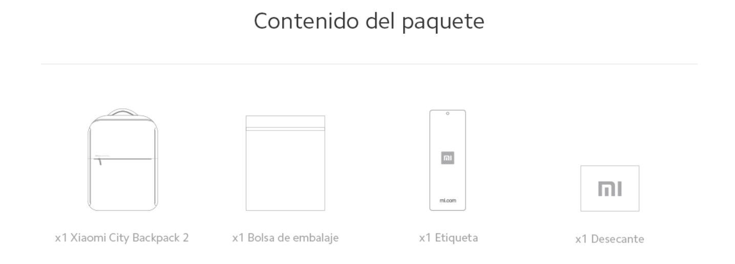 Mi Uruguay - Mochila Xiaomi Commuter Backpack a U$D39 Comprá la tuya en   ✓ Capacidad  del producto: 21 litros aproximadamente ✓ Dimensiones: 320 × 160 × 440  milímetros ✓ Materiales del