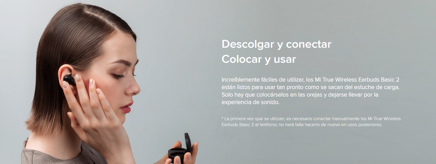 mi true wireless earbuds basic conectar