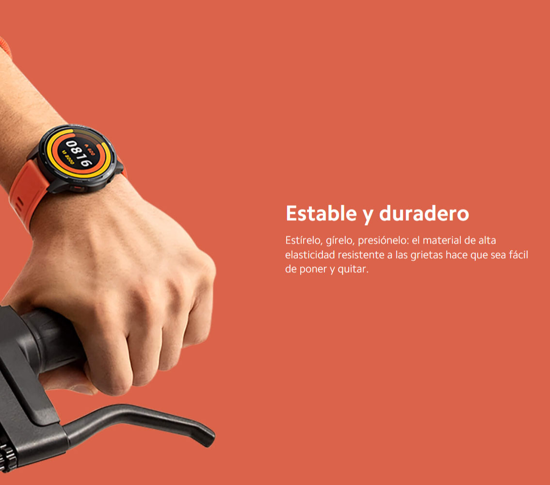 Comprar Correa Xiaomi Watch S1 Active - Silicona - Naranja