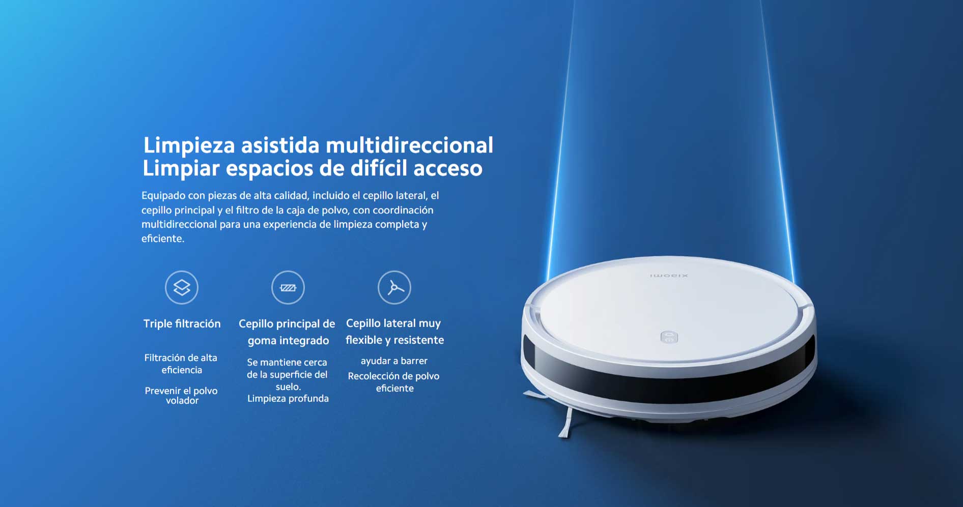 Aspiradora Robot Xiaomi E10 - Mi Uruguay