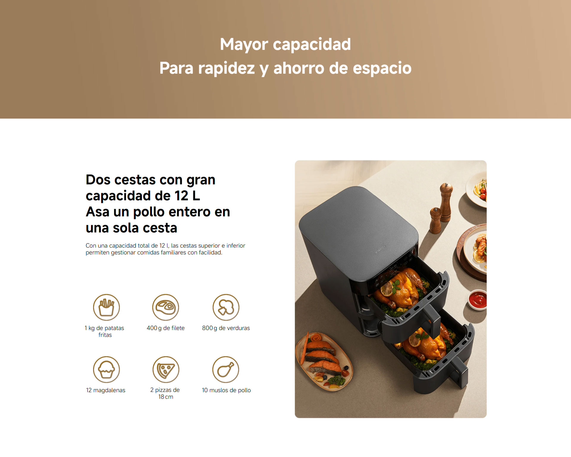 xiaomiDualZoneAirFryer12L-03